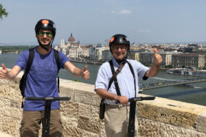 Budapest segway Tour viewpoint